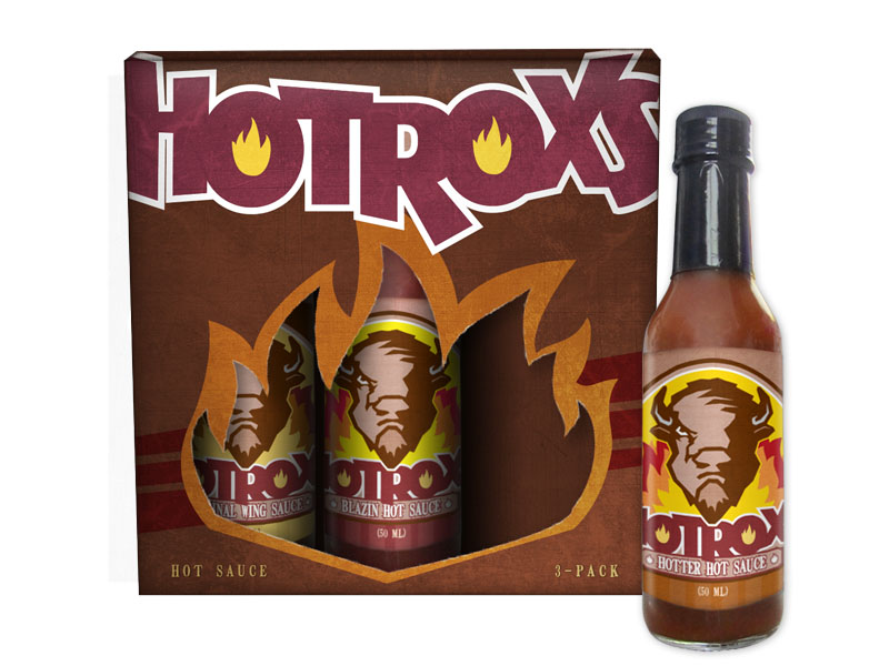 Hotroxs Bottle Labels