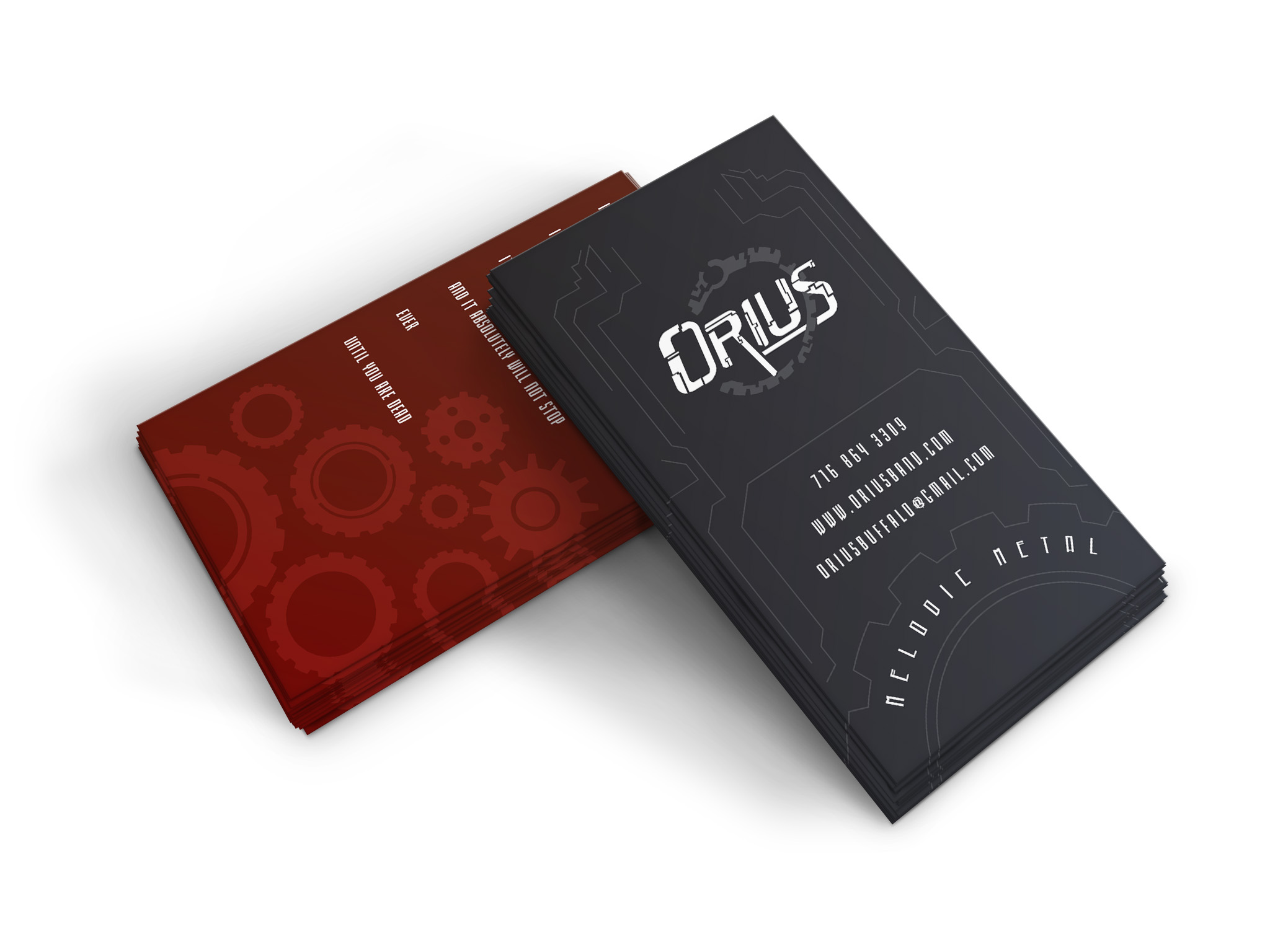 Orius Business Card Mockup